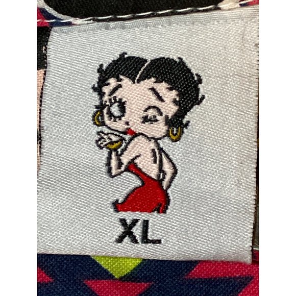 Nurse Medical Uniform Betty Boop Scrub Top Size XL - Picture 8 of 9